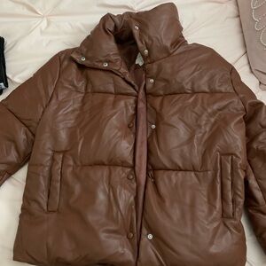 Brown Puffer Jacket